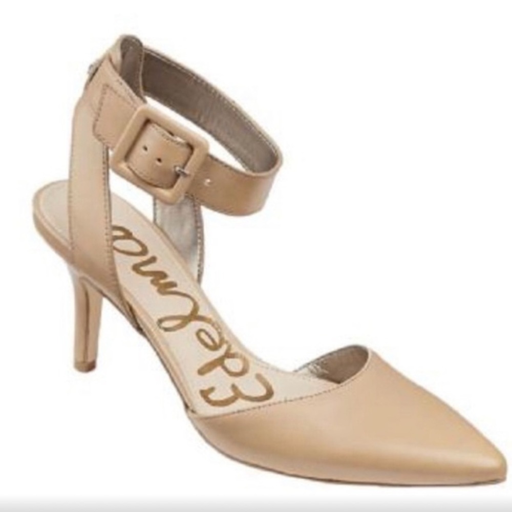 Sam Edelman Okala in patent nude heels